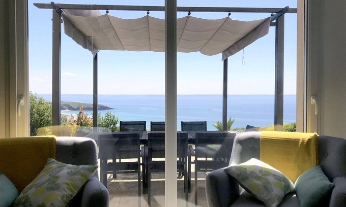 Telgruc-sur-Mer House | Villa in Crozon with Sea Views & Sandy Beach