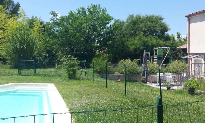 Saint-Jean-de-Cornies House | VILLA IN PEACE BETWEEN SEA AND GARRIGUE WITH SWIMMING POOL FOR 7/8 PEOPLE