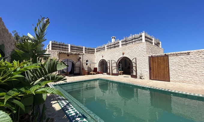 Ghazoua Villa | Villa in Ghazoua with heated pool and janitor