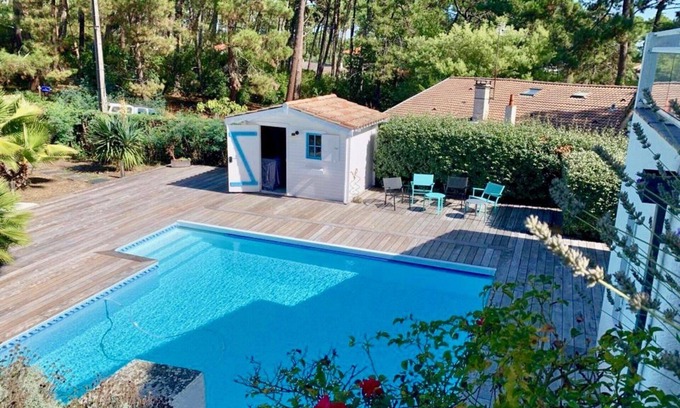 Piraillan House | Villa in Piraillan, family friendly, private pool, between Bay & ocean