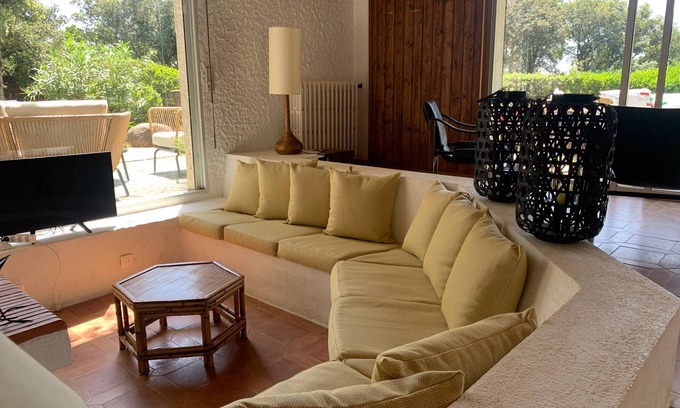 Cala Rossa Villa | Villa in the heart of ​Cala Rossa private domain, sea view and 300m from beach