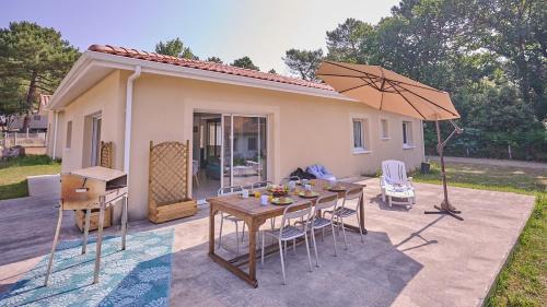 Le Verdon-sur-Mer House | Villa Jardin et forêt océan au Verdon