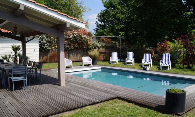 Biscarrosse Villa | Villa "Jasmina" from 2 to 12 people