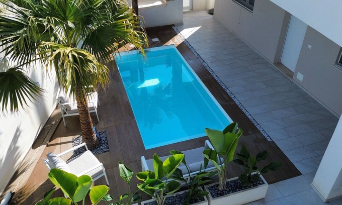 Santa Maria del Focallo Villa | Villa 'Kennedy' with Sea View, Private Pool and Air Conditioning