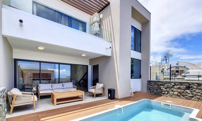 La Possession House | Villa Koméla – with swimming pool and ocean view – La Possession