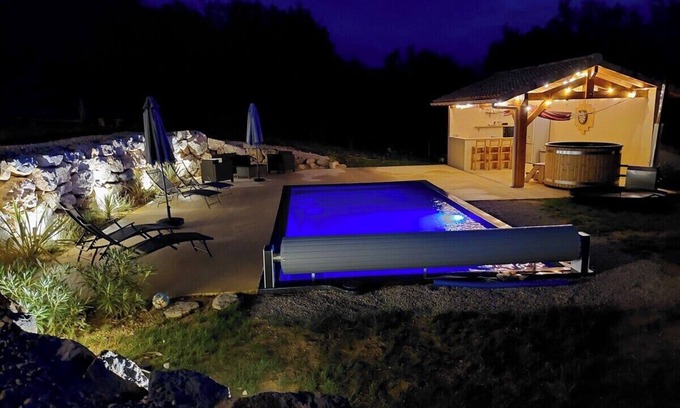 La Cassagne House | Villa La Cassanha - Swimming pool and Nordic bath