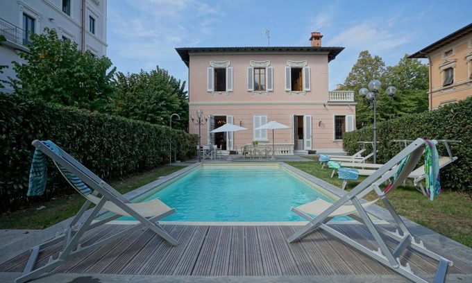 Montecatini Terme Villa | Villa Lilli – Liberty Elegance with Heated Private Pool