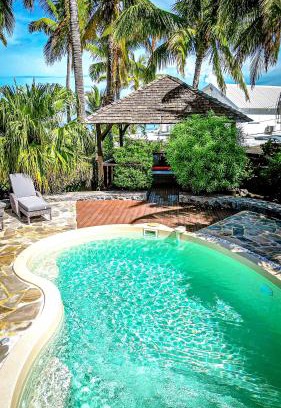 St Gilles-les-Bains House | Villa Mado-Ray, spacieuse villa 300 m2 avec jardin, piscine, accès PMR dans quartier calme de la Saline les Bains