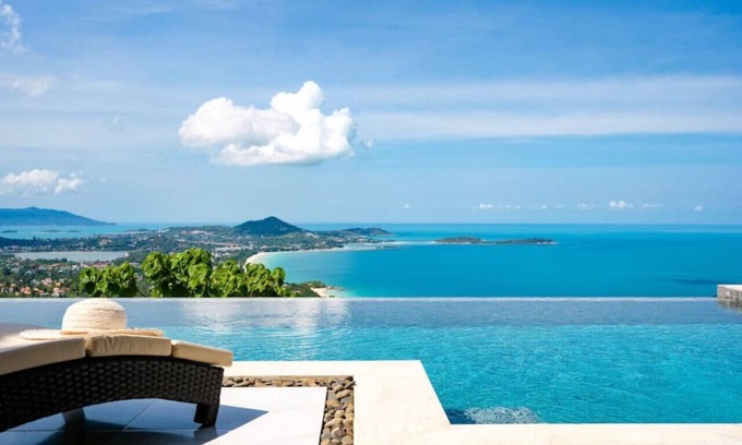 Lamai Villa | 'Villa Majesta"Amazing View, luxury 4br Pool villa
