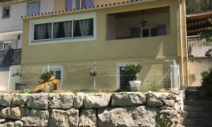 Cantaron Villa | Villa Mitoyenne Proche Nice Avec Piscine - 6 Pers