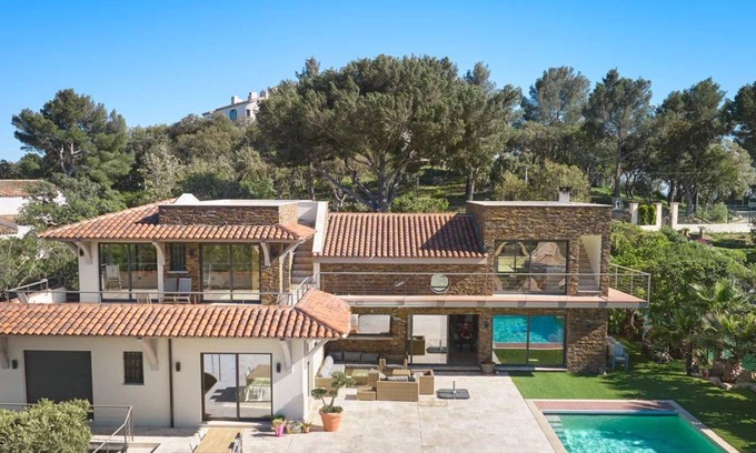 Cavaliere Villa | Villa Monalisa: swimming pool, sea view, Côte d'Azur, 30 min from Saint-Tropez