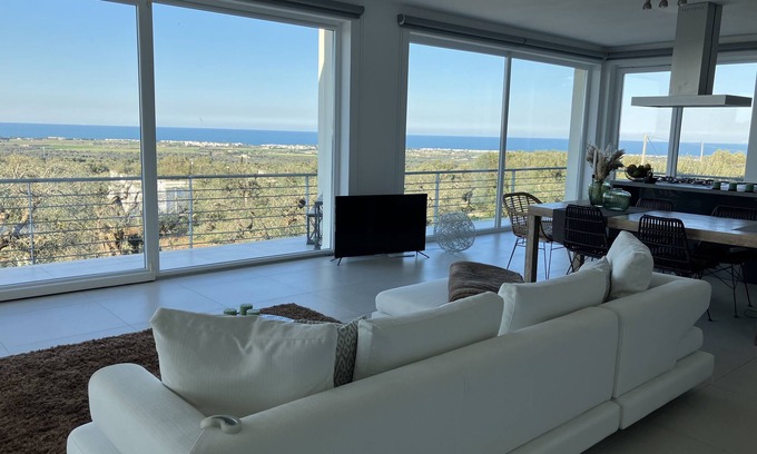 Carovigno Villa | Villa Monti - Stylish, modern vacation home with breathtaking 180° sea views