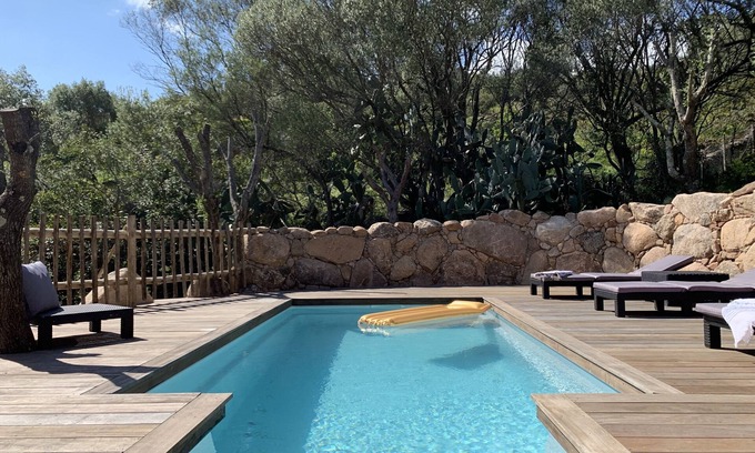 Lecci Villa | Villa near Porto-Vecchio private heated pool 6 km from the sea