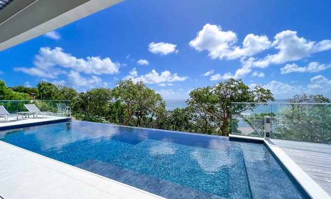 Anse des Rochers Villa | Villa · Ocean view · Private pool & beach
