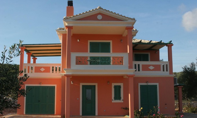 Evgiros Villa | VILLA PANTHEON, SYVOTA BAY, LEFKADA