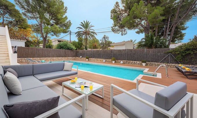 Puerto de Pollensa Villa | Villa Piamonte - Mountain views