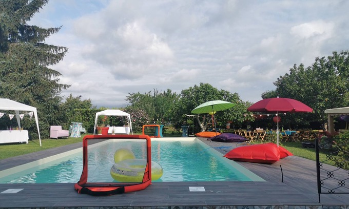 Port-de-Lanne Villa | Villa Piscine Jacuzzi 300m2 Landes Pays Basque Tout Confort 5 Étoiles