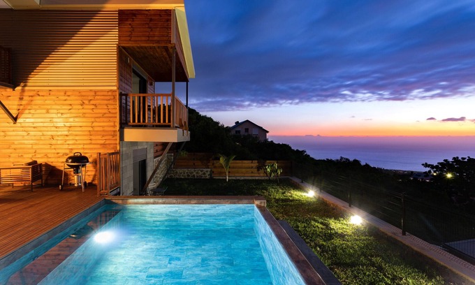 Piton Saint-Leu Villa | VILLA PLEIADE - Vue mer avec piscine