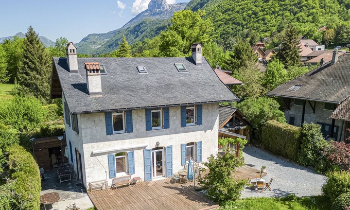 Verthier House | Villa Rustique Barjaque - avec Piscine