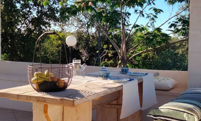 Carovigno House | Villa Serena, between Ostuni and the sea, comfy accommodation amid olive trees.