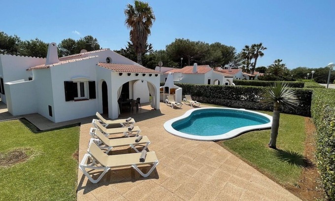 Cap d'Artrutx Villa | VILLA THOR - ATTRACTIVE FAMILY VILLA FOR 8 PEOPLE - 10% DISCOUNT IN MAY/JUNE