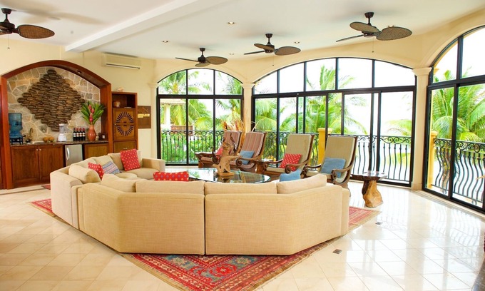 Sittee River Village Villa | Villa Verano 4 BR Beachfront, Luxury Villa is suitable for groups