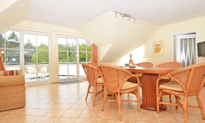 Lauterbach Apartment | Villa Vilmblick - Wohnung 23 mit Meerblick-Balkon