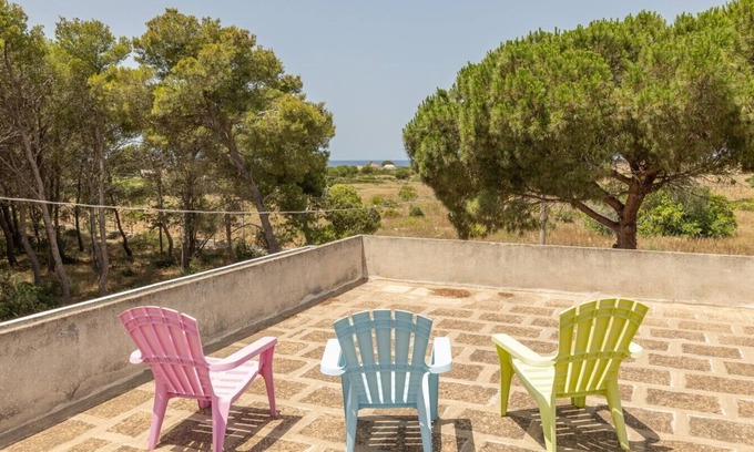 Pizzo Villa | Villa with 4 rooms up to 14 beds by the sea - Gallipoli Lido Pizzo