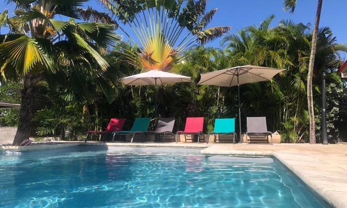 Anse des Rochers Villa | VILLA WITH PRIVATE POOL & GARDEN (8 PEOPLE) IN ST FRANCOIS GUADELOUPE