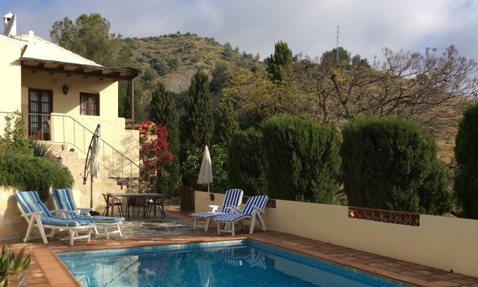 Almunecar Villa | Villa with Private Pool and Garden - Mountain and Sea Views