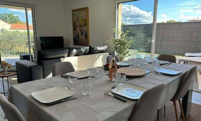 Saint-Ambroix House | Villa with swimming pool/6 people