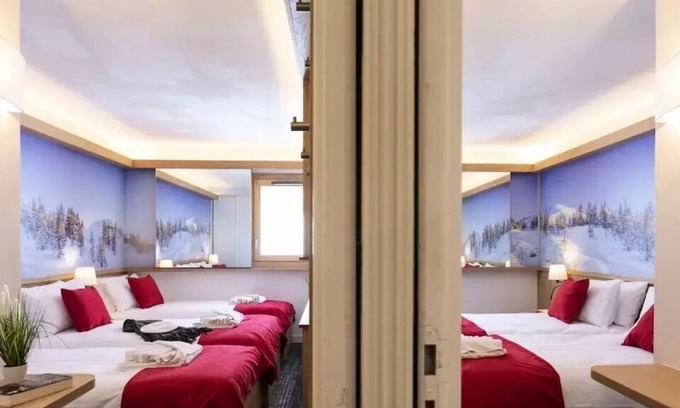 Plangagnant Apartment | Village Club MMV Plagne 2000* - Room for 4 people - full board