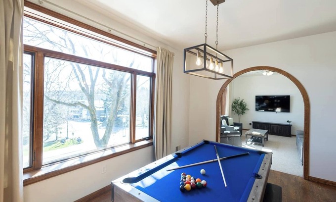 Charlevoix Condo | Villager Loft | Pool Table & Dining Discounts