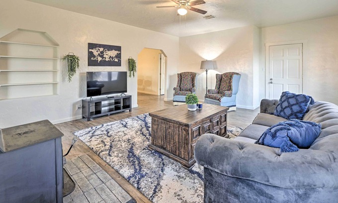 Kaweah House | Visalia Home w/ Patio < 8 Mi to Main St!