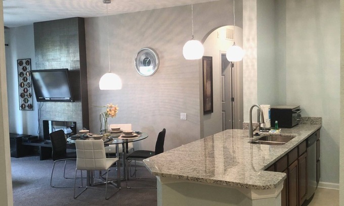 Florida Central Atlantic Coast Condo | Vista Cay across from Epic Universe! New Pool + Tiki Bar—Book Hot Rates!