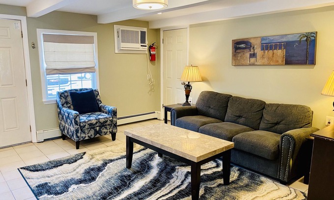 Seaside Heights Apartment | VRBO PREMIER HOST LISTING - 2 BR BEACH SUITE - TWO POOLS. Full Kit & Liv Rm