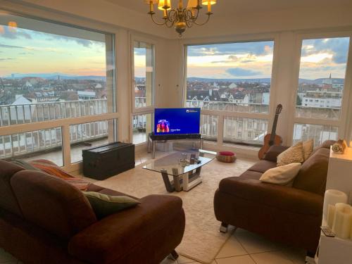 Sablon Apartment | Vue magnifique, 7 mn gare, Muse, Centre, parking