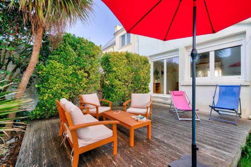Plobannalec-Lesconil House | Vue sur le port - Maison pour 10 avec jardin
