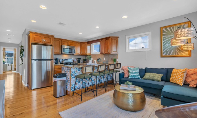 Seaside Heights Apartment | Walk To Beach, Parking for 3 cars, Towels + Linens Included, 4 beach badges