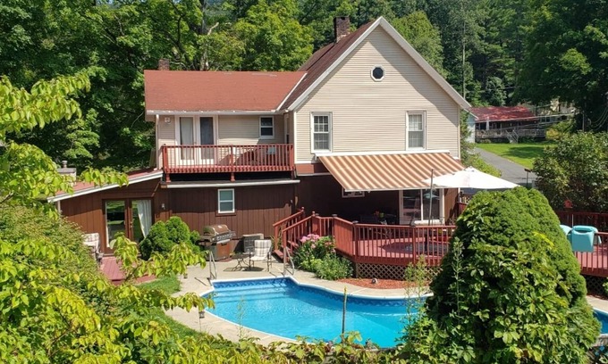 Lake George House | Walk to Lake George! Resort-like home with POOL. Close to ALL!