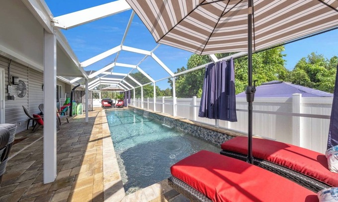 Bonita Springs Villa | Walking Distance to Sugarshack, Ice Cream & Coffee Heated Pool in Bonita Springs