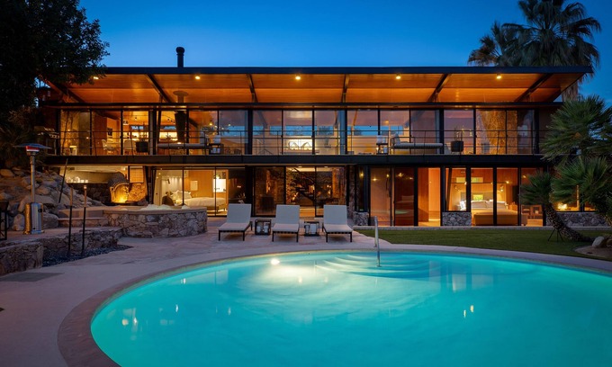 Little Tuscany House | Wander Palm Springs w/Workstation, Pool & Hot Tub – 3 Bedrooms, Sleeps 6