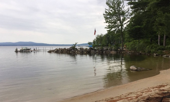 Standish Cottage | Waterfront Frye Island, Sebago Lake Cottage: Private Beach, Beautiful Sunsets!!