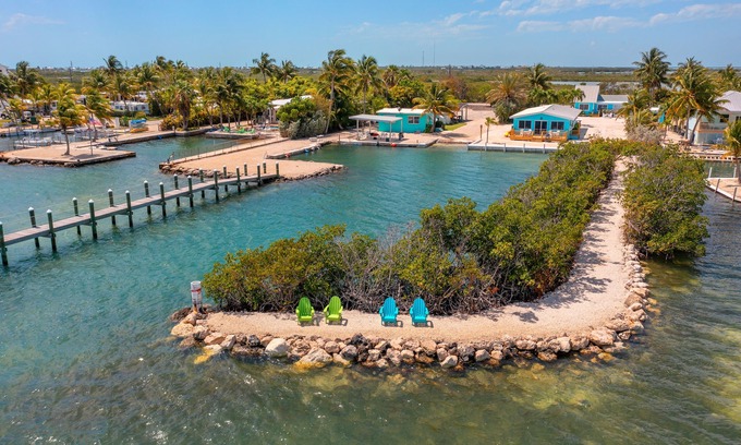Little Torch Key House | Waterfront Haven House with Boat Basin & Ramp!