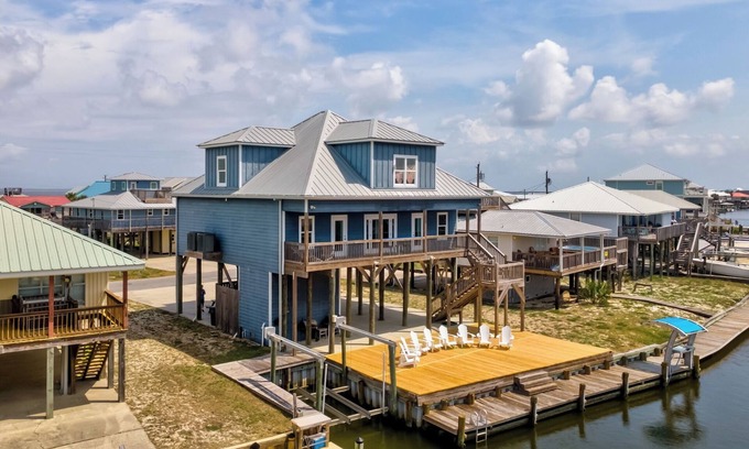 Silver Cay House | Waterfront Luxury with Canal Access - Coastal Château