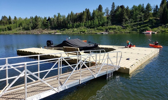 Island Park House | Waterfront on Henry's Lake - 10 bedroom 7 bathroom home