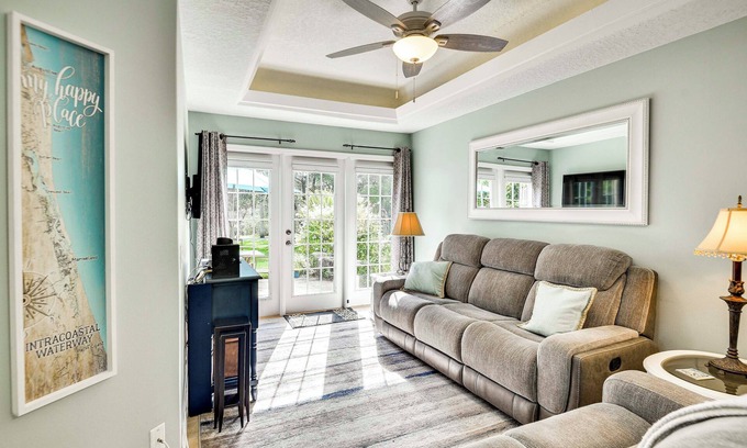 Palm Coast Condo | Waterfront Palm Coast Vacation Rental w/Patio!