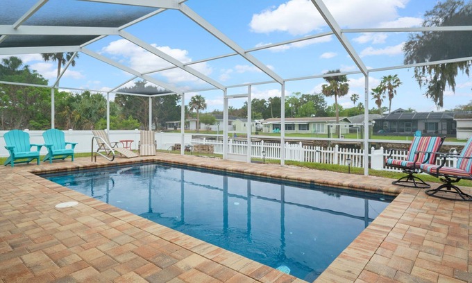 Crystal River House | Waterfront Pool & Dock, Minutes to Springs & Gulf