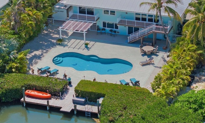 Marathon House | Waterfront - Private Dock, Pool and Backyard