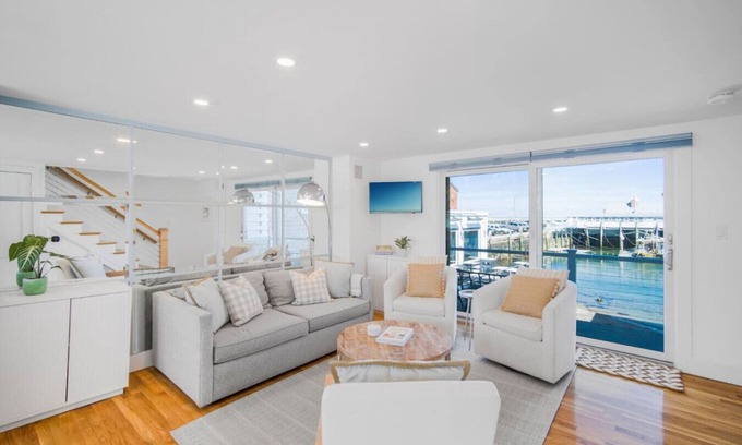 Rockport House | Waterfront Rockport Gem Steps to Shops and Beaches